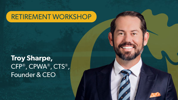 Retirement Workshop presented by Troy Sharpe