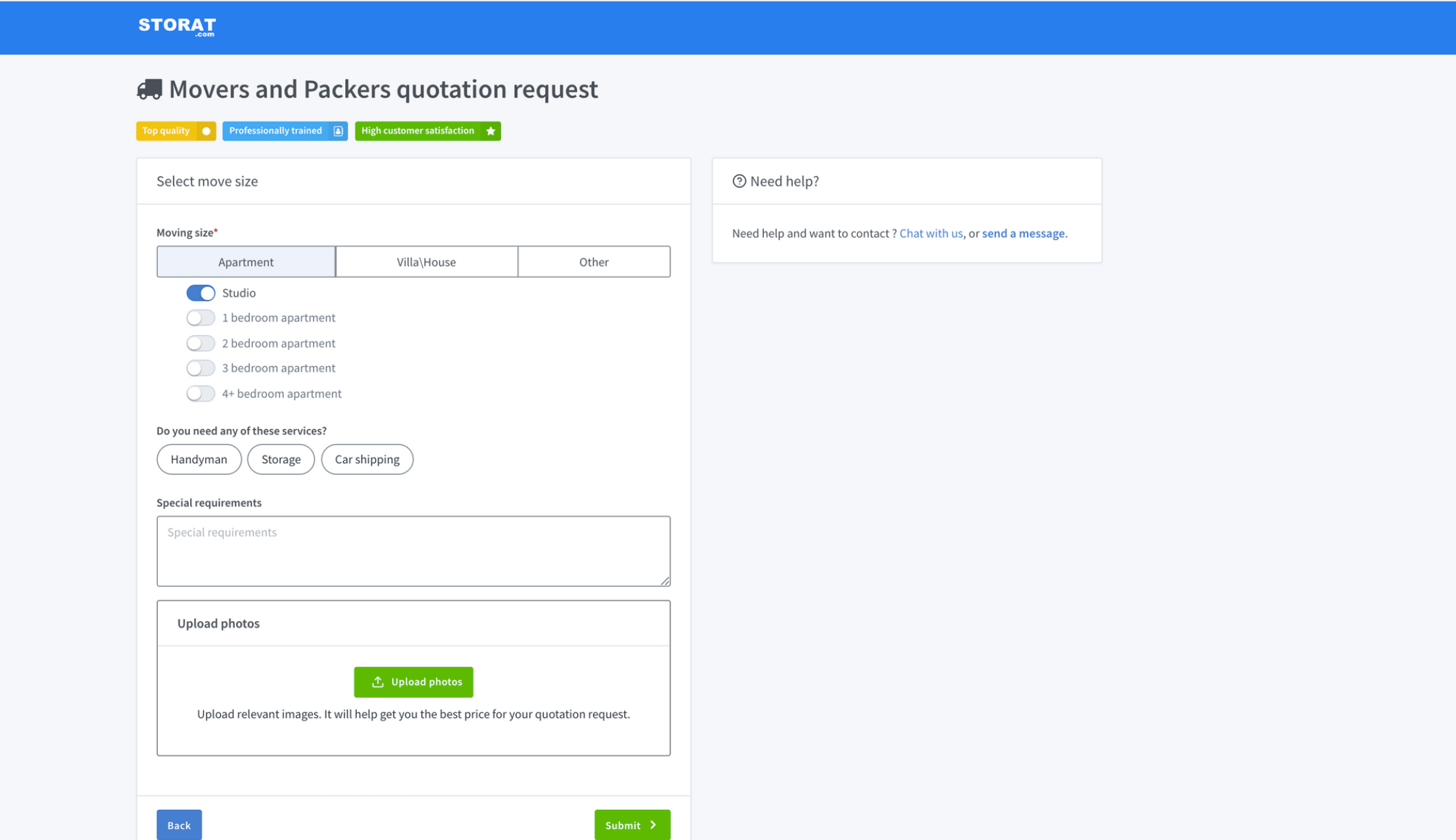 Booking Form