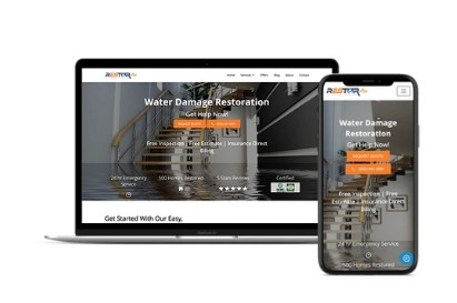 water-damage-restoration-website-design