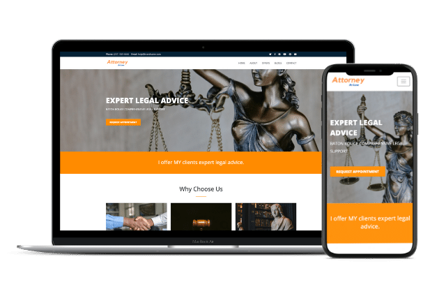 Attorney Website Templates
