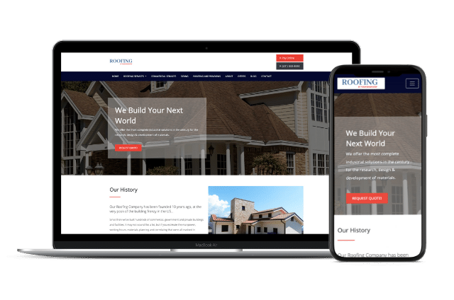 Roofing Website Templates